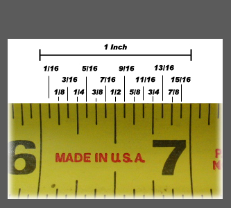how to measure with a ruler